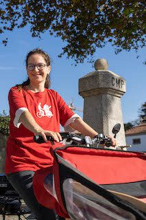 Pilota Voluntária Pedalar Sem Idade Terhi Marttila